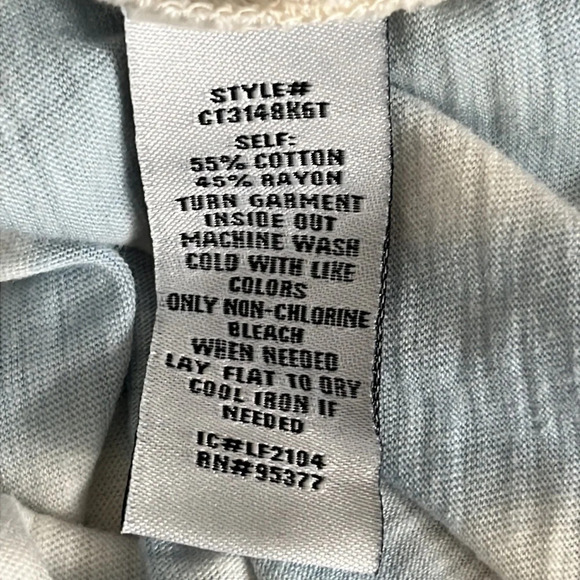 Sanctuary Daydreamer Tie Dye Cotton Blend Top in Seamist Stripe - NWOT - Small - Picture 6 of 6